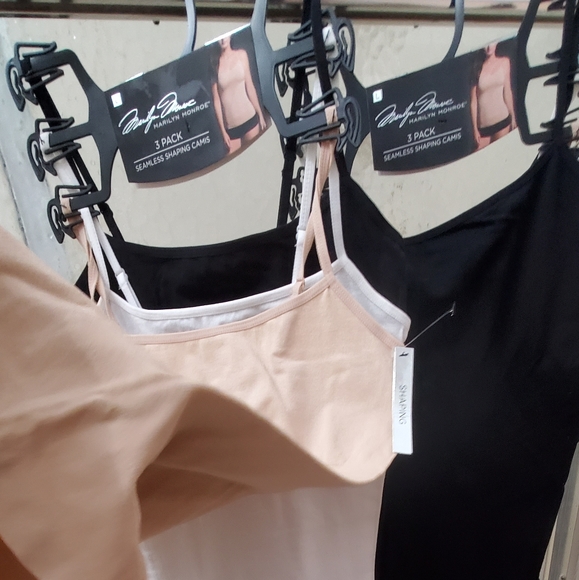 NWT MarylynMonroe 3PK Seamless Shaping Camis;T/W/B;Sz M, L & XL;$45 Each. - Picture 9 of 13